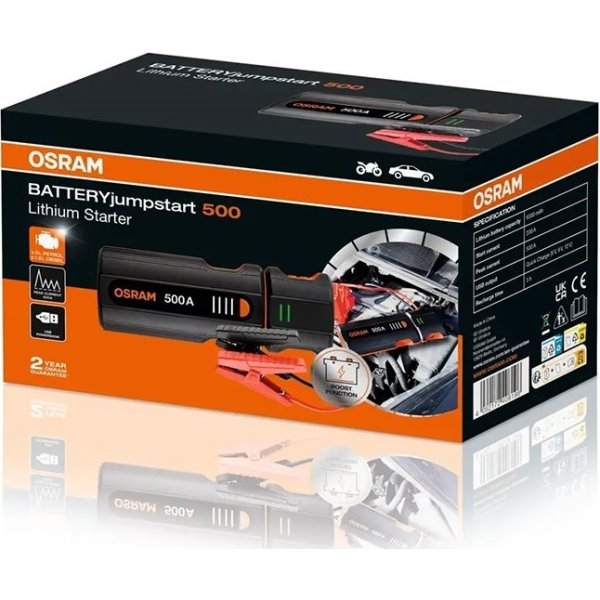 Osram Batteri jumpstarter - 500 ojs010 500a