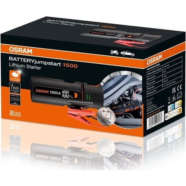 Osram batteri jumpstarter - 1500 ojs030 1500a