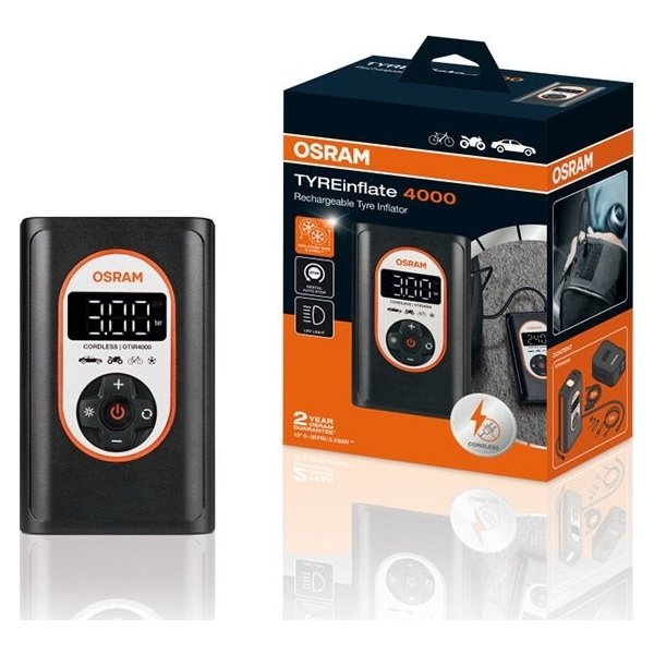 Osram mini-kompressor tyreinflate 4000