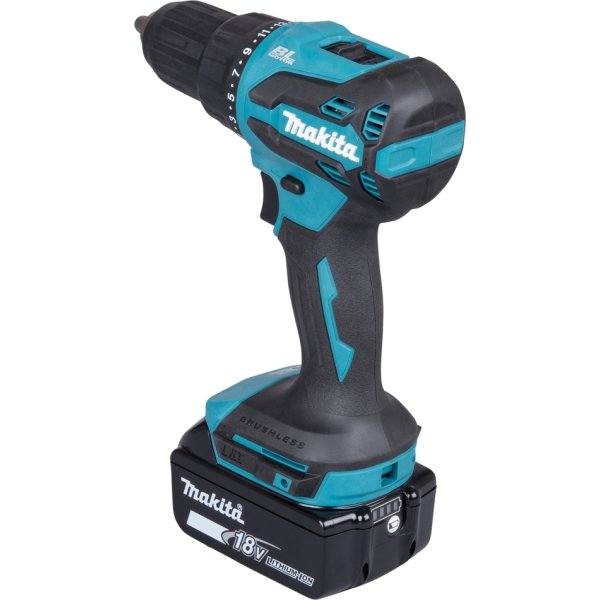 Makita Slagboremaskine LXT 18V, MAKPAC, DHP490SF1J