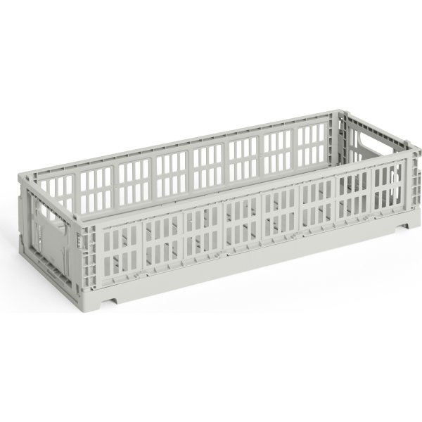 HAY Colour Crate Mini Oblong, grå