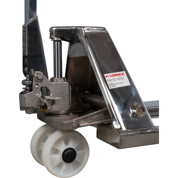 DEMO: Palleløfter ZN20, boggie, nylon, rustf. stål