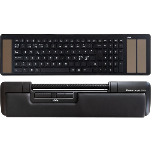 Mousetrapper Delta Regular med Type tastatur