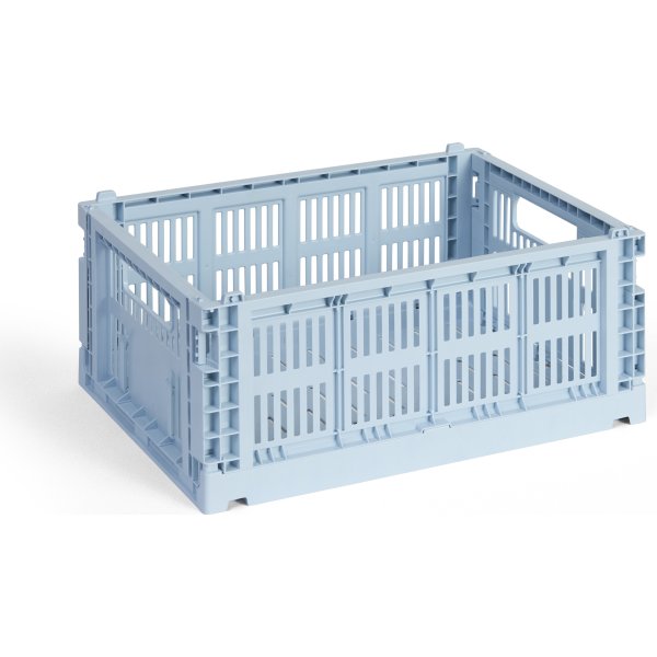HAY Colour Crate medium, blød blå