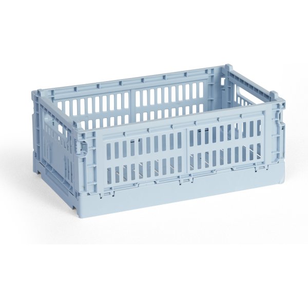 HAY Colour Crate, small, blød blå