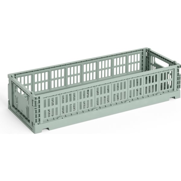 HAY Colour Crate Mini Oblong, grøn