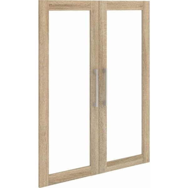 Budgetline glaslåger, eg, 2 stk