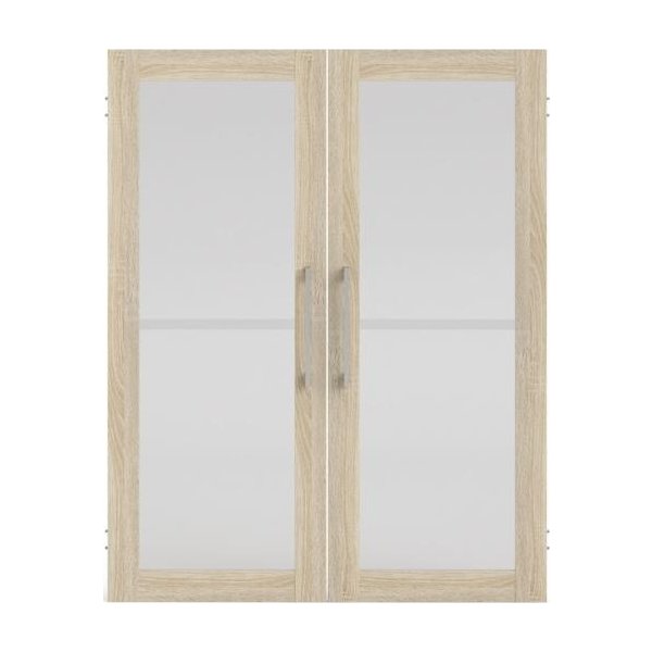 Budgetline glaslåger, eg, 2 stk