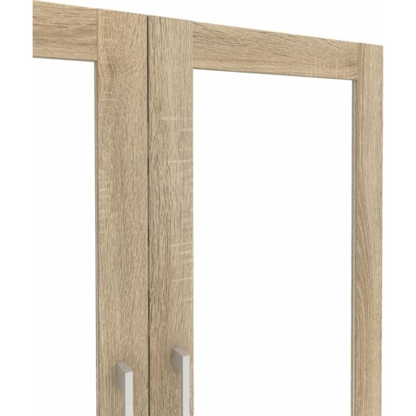 Budgetline glaslåger, eg, 2 stk