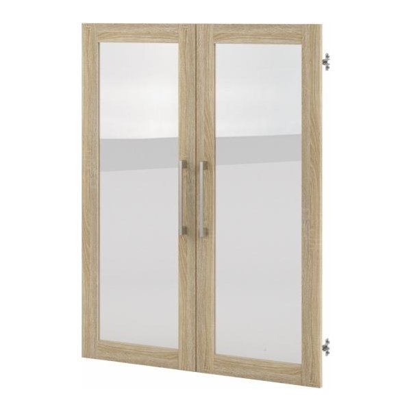 Budgetline glaslåger, eg, 2 stk