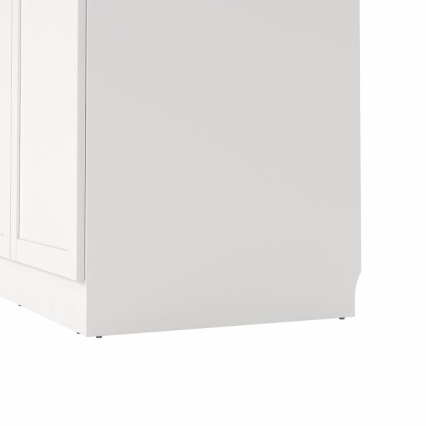 Coreline garderobeskab 2 døre, hvid