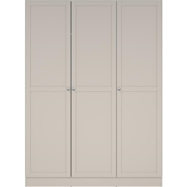 Coreline garderobeskab 3 døre, gråbeige