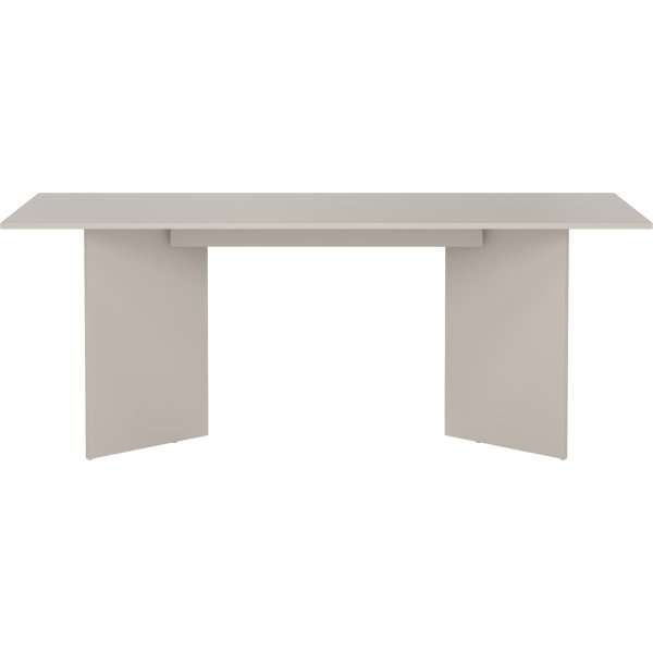 Serveline konferencebord 90x200, gråbeige