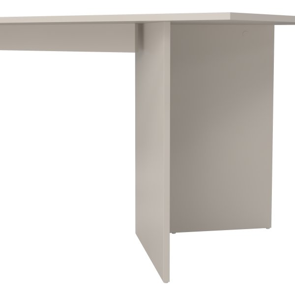 Serveline konferencebord 90x200, gråbeige