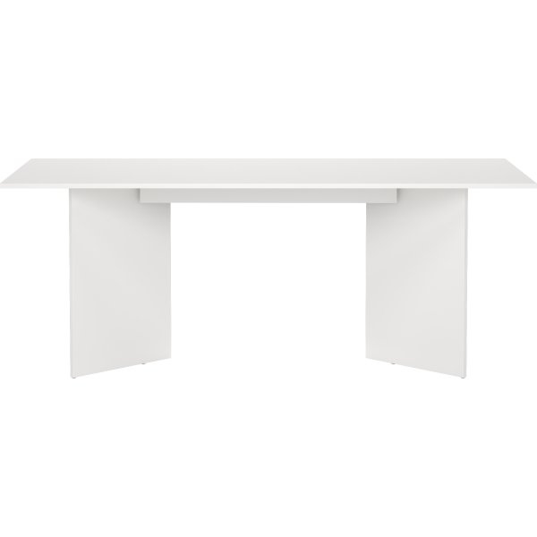 Serveline konferencebord 90x200, hvid