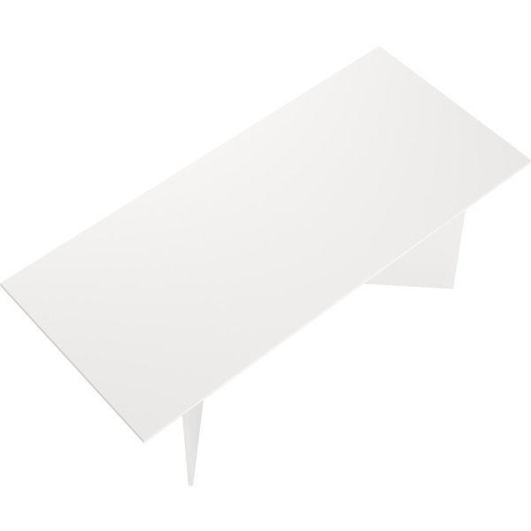 Serveline konferencebord 90x200, hvid