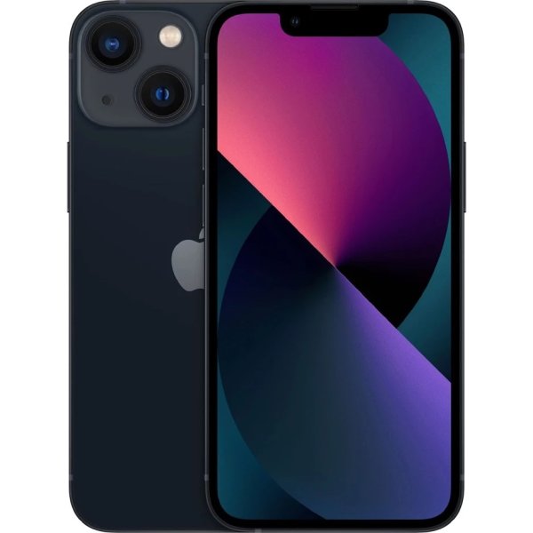Brugt Apple iPhone 13 Mini, 128GB, midnat, Grade B