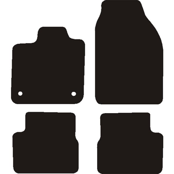 Avant Velour måtter fiat e-500 2020-