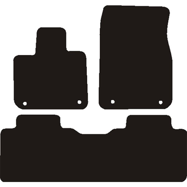 Avant Velourmåtter xpeng g9 2022-