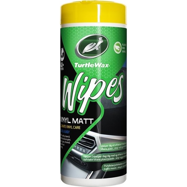 Turtle vinylrens servietter - 40 stk