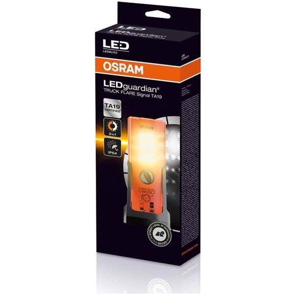 Osram ledguardian Advarselslygte, 2-i-1