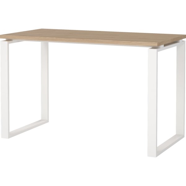 Small Officeline skrivebord 120x60 cm, eg/hvid