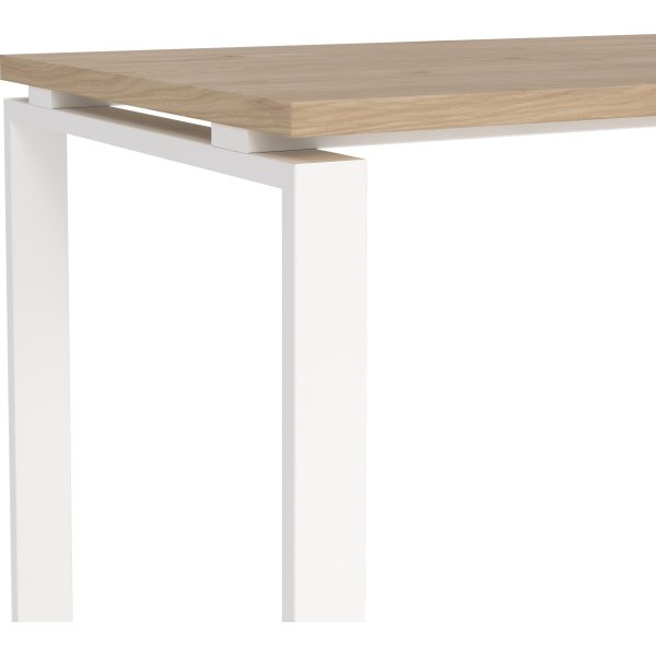Small Officeline skrivebord 120x60 cm, eg/hvid