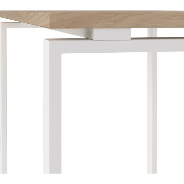 Small Officeline skrivebord 120x60 cm, eg/hvid