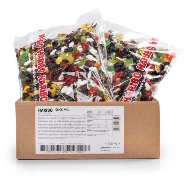 Haribo Click Mix Vingummi, 2 kg