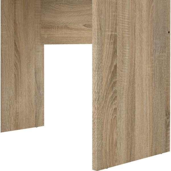 Small Officeline skrivebord 3 skuffer håndt., eg