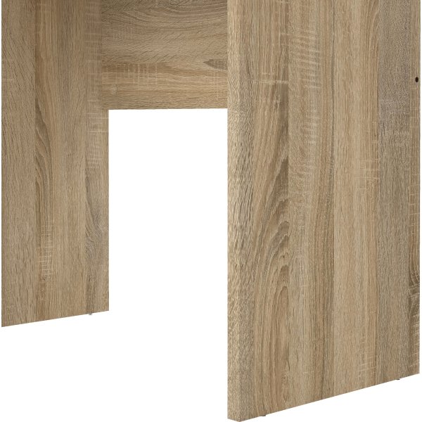 Small Officeline skrivebord 3 skuffer hnd, eg/hvid