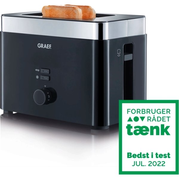 Graef brødrister TO62 - sort