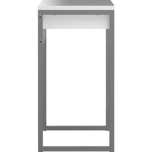 Small Officeline skrivebord 2 skuffer, hvid