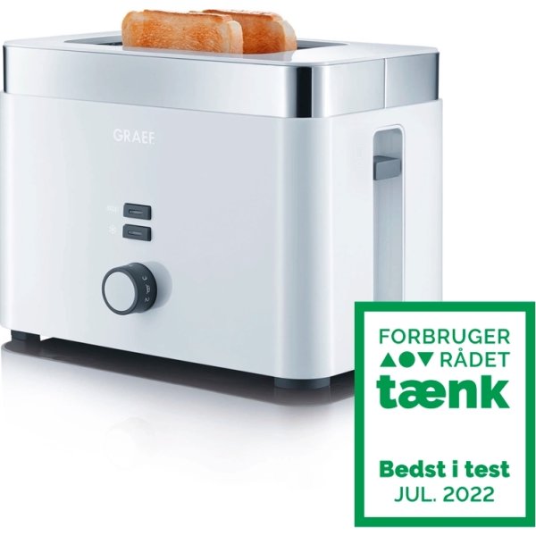 Graef brødrister - TO61- Hvid