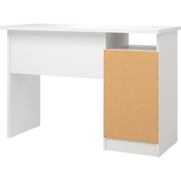 Small Officeline skrivebord 4 skuffer, hvid