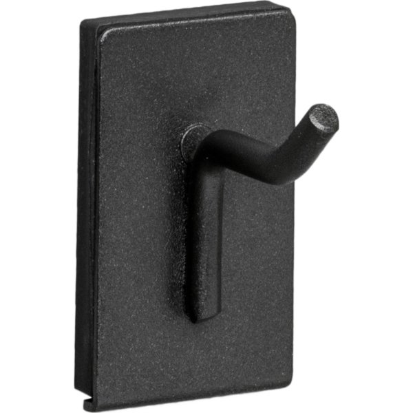 Værktøjskrog kort, magnetisk, sort, 2 stk.