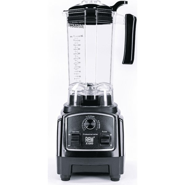 RAW X 1000 Blender, Sort - 1.3HP 1.2L 1000W