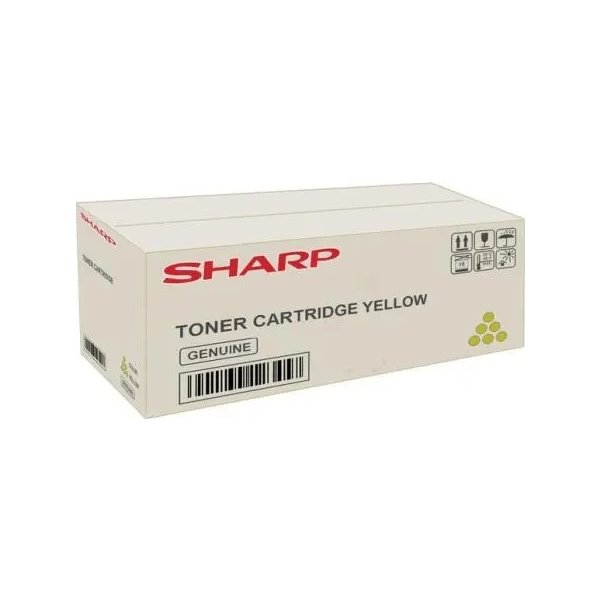 Sharp lasertoner BP-C131WD 5k, gul