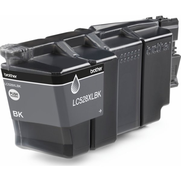 Brother LC528XLBK blækpatron, sort, 12.000 sider