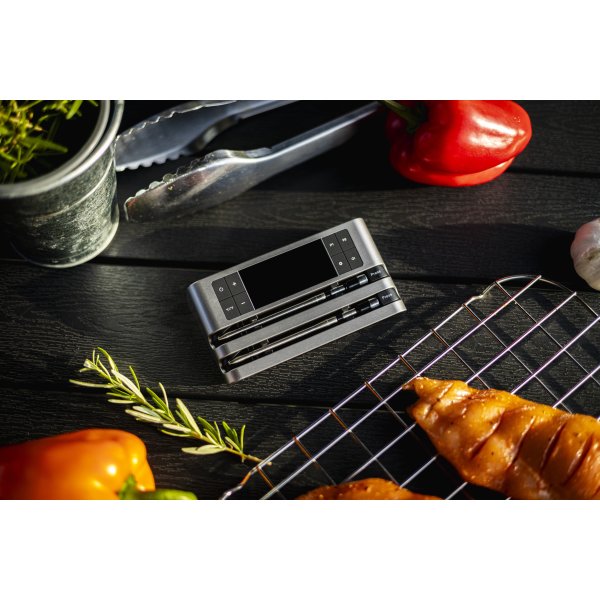 Hâws BBQ Trådløss Stegethermometer, 2 målere