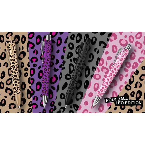 Faber-Castell Poly Leo Kuglepen | XB | Pink