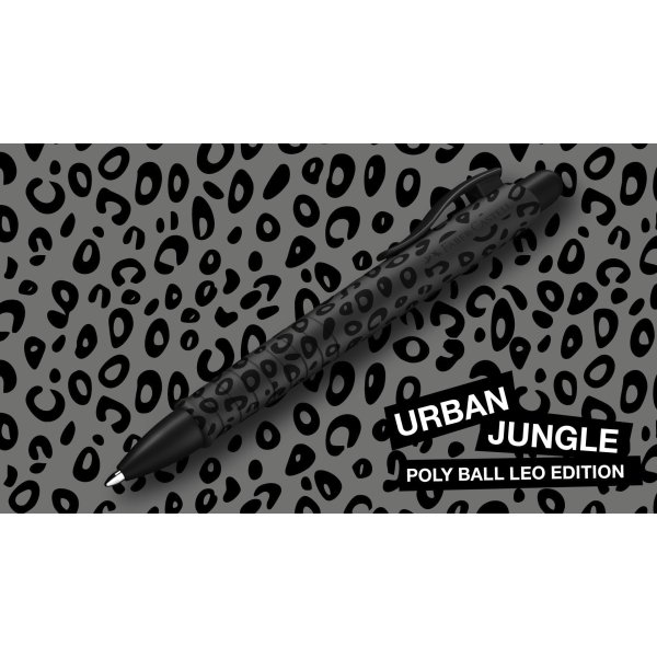 Faber-Castell Poly Leo Kuglepen | XB | Sort