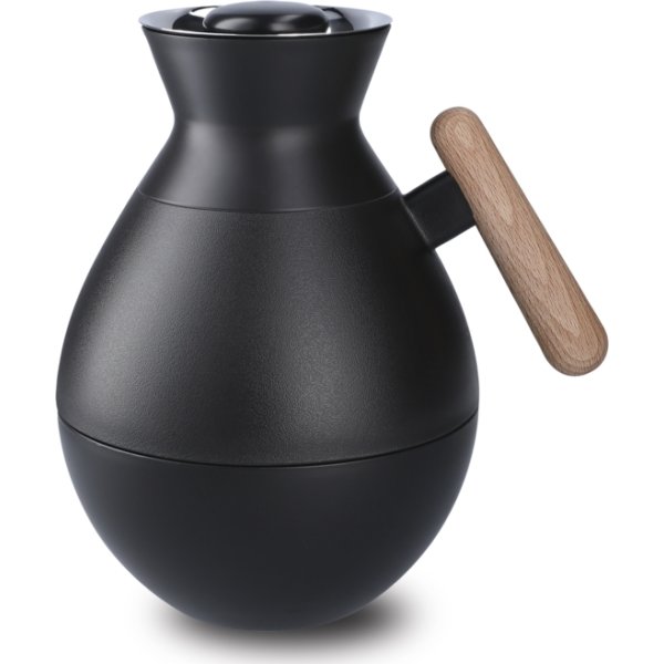 Rosendahl Stay Warm Rund Termokande 1L, sort