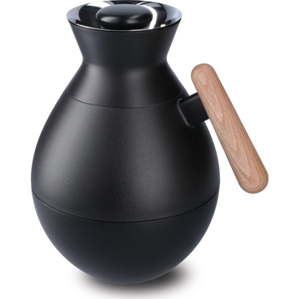 Rosendahl Stay Warm Rund Termokande 1L, sort