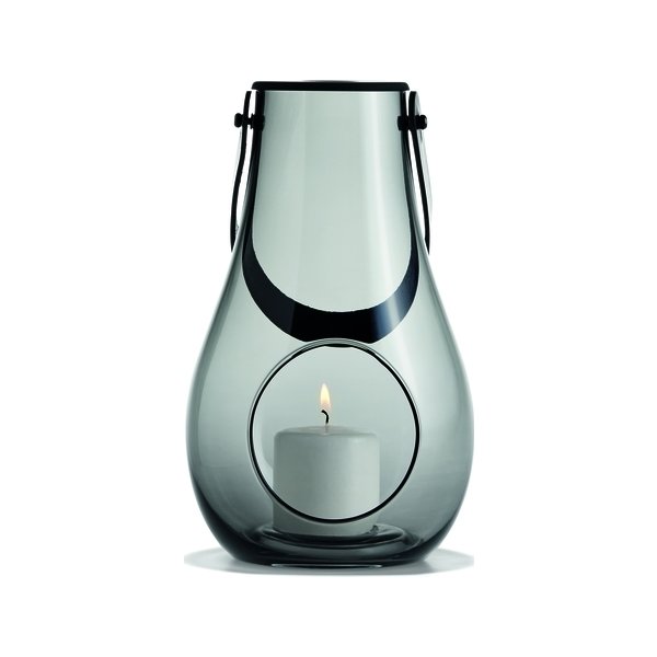 Holmegaard DWL Lanterne H25cm, grå