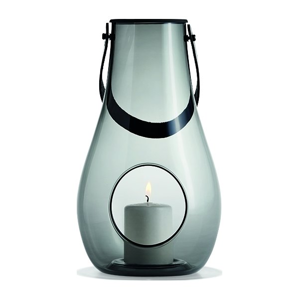 Holmegaard DWL Lanterne H29cm, grå