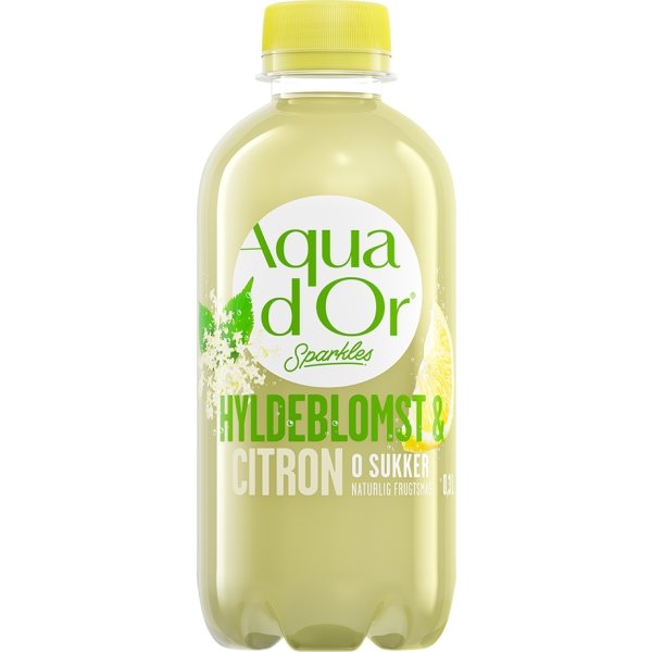Aqua d'Or Sparkles Hyldeblomst & Citron 0,3 L