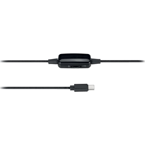 KENSINGTON Headset, Classic -EQ USB-C Mic Vol Ctrl