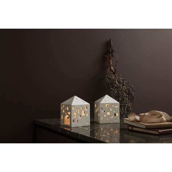 Kähler Urbania Lyshus Byhus H12,5, hvid