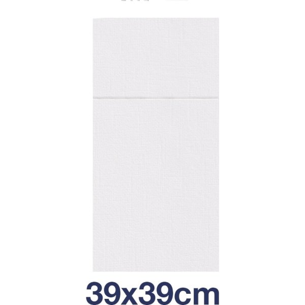 Tork Linstyle Bestikpose, Hvid, 50 stk.